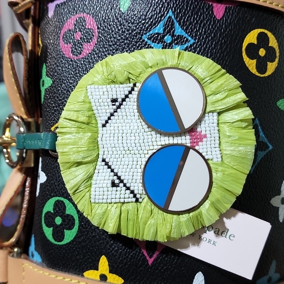 Kate Spade Vibrant Kitty 🐈 Cat Bag Charm - Picture 7 of 7